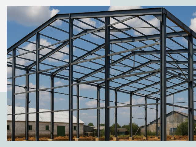 Быстровозводимые ангары от СтальСтрой-Лбк по цене 643 руб.