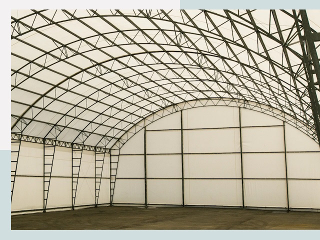 Арочные ангары от 643 руб. в Лабинск и Краснодарский край