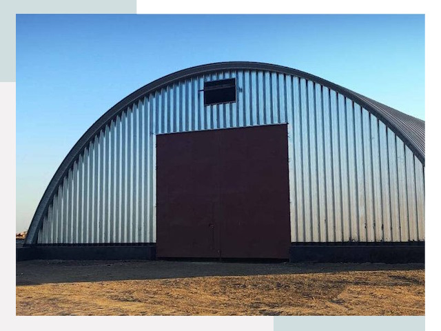 Арочные ангары в Лабинске