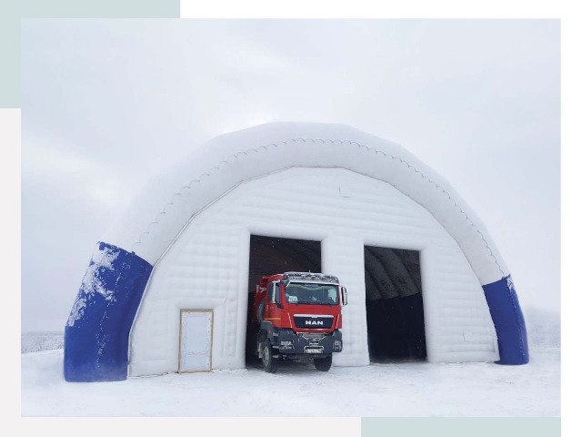 Мобильные ангары в Лабинске