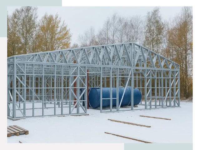 Металлические ангары в Лабинске