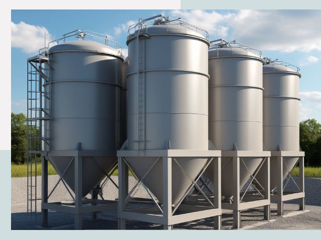 Металлические силосы от СтальСтрой-Лбк по цене 643 руб.