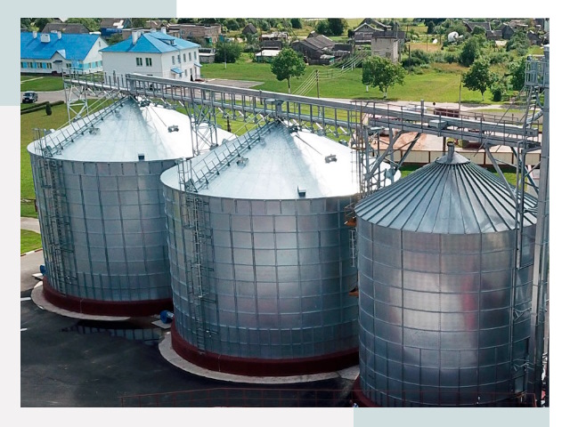 Металлические силосы в Лабинске