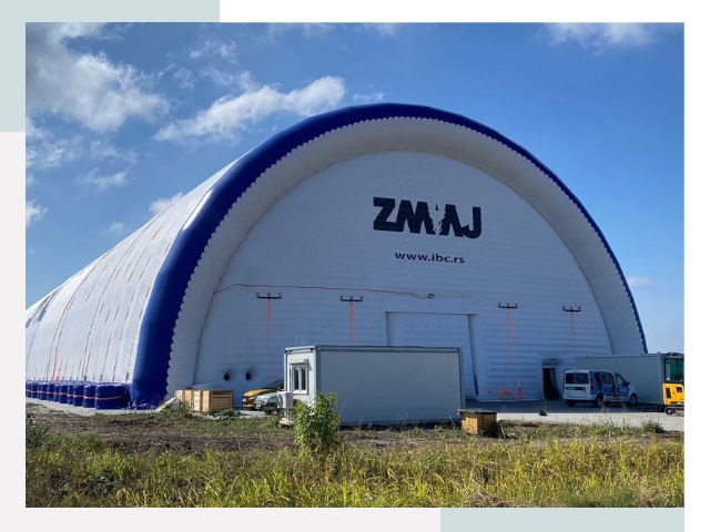 Брендирование ангаров в Лабинске