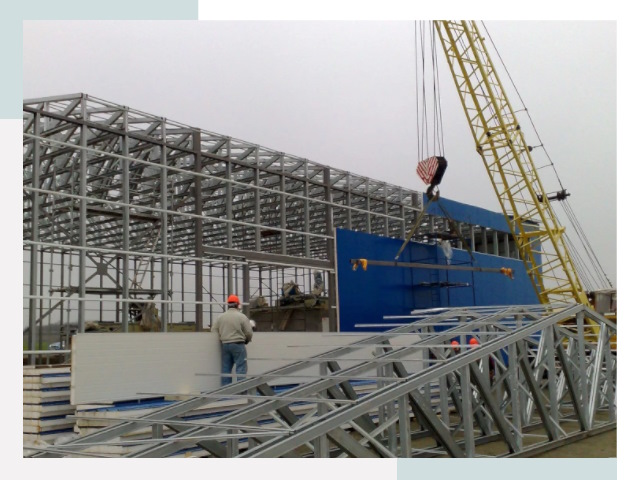 Монтаж ангаров в Лабинске