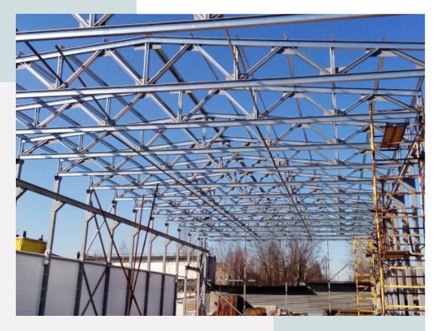 Металлокаркасы для складов в Лабинске